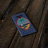 Guam Flag Dark Wood Galaxy Note 9 Skin